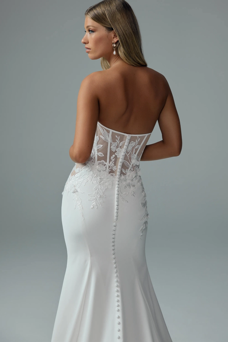 Sophia Tolli Style #Y3205 #5 backface vertical cropped picture