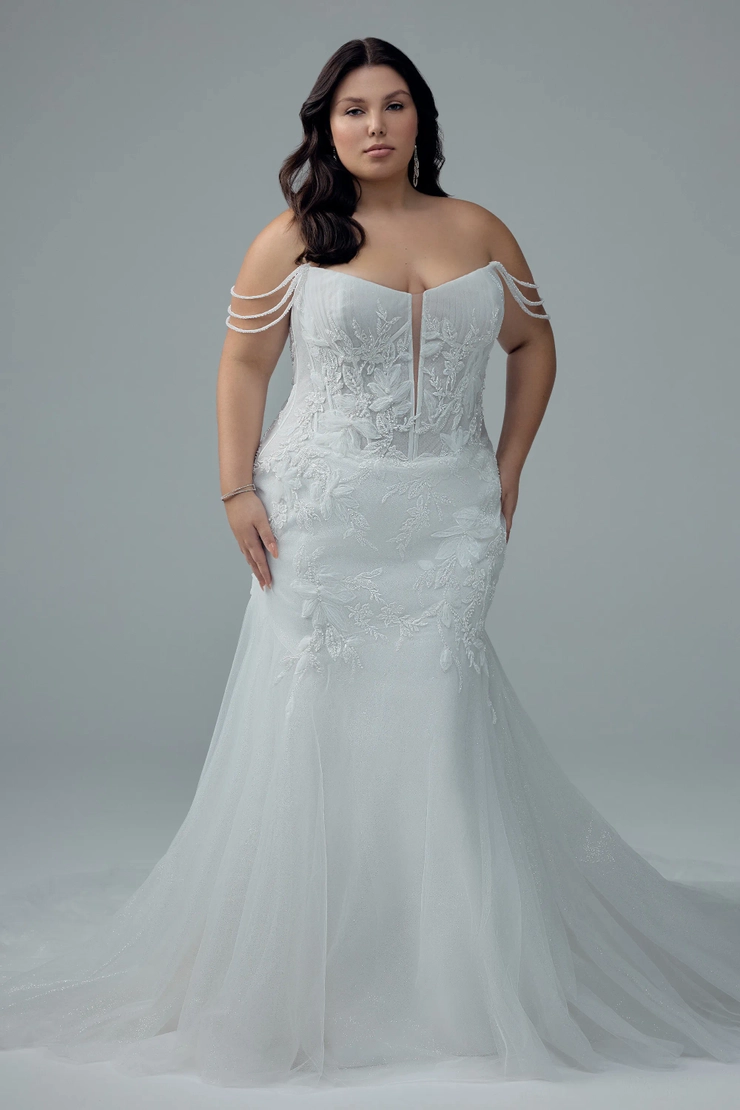 Sophia Tolli Style #Y3208 #1 frontface vertical picture