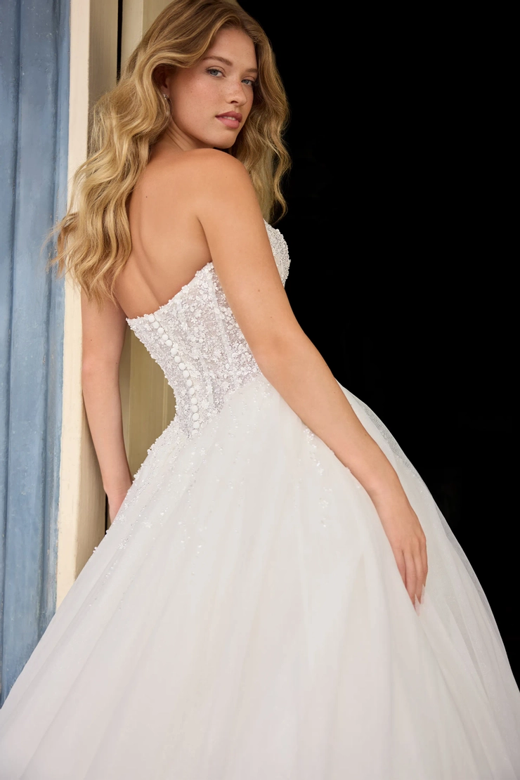 Sophia Tolli Style #Y3211 #8 backface vertical cropped picture