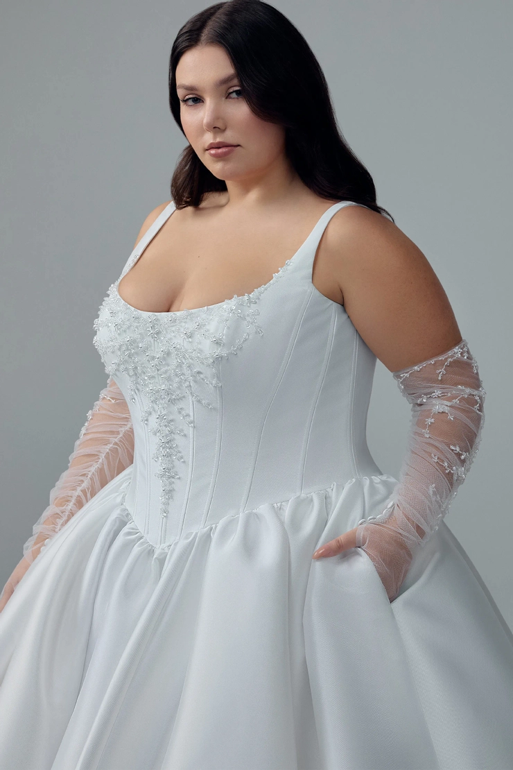 Sophia Tolli Style #Y3213LB #1 frontface vertical cropped picture