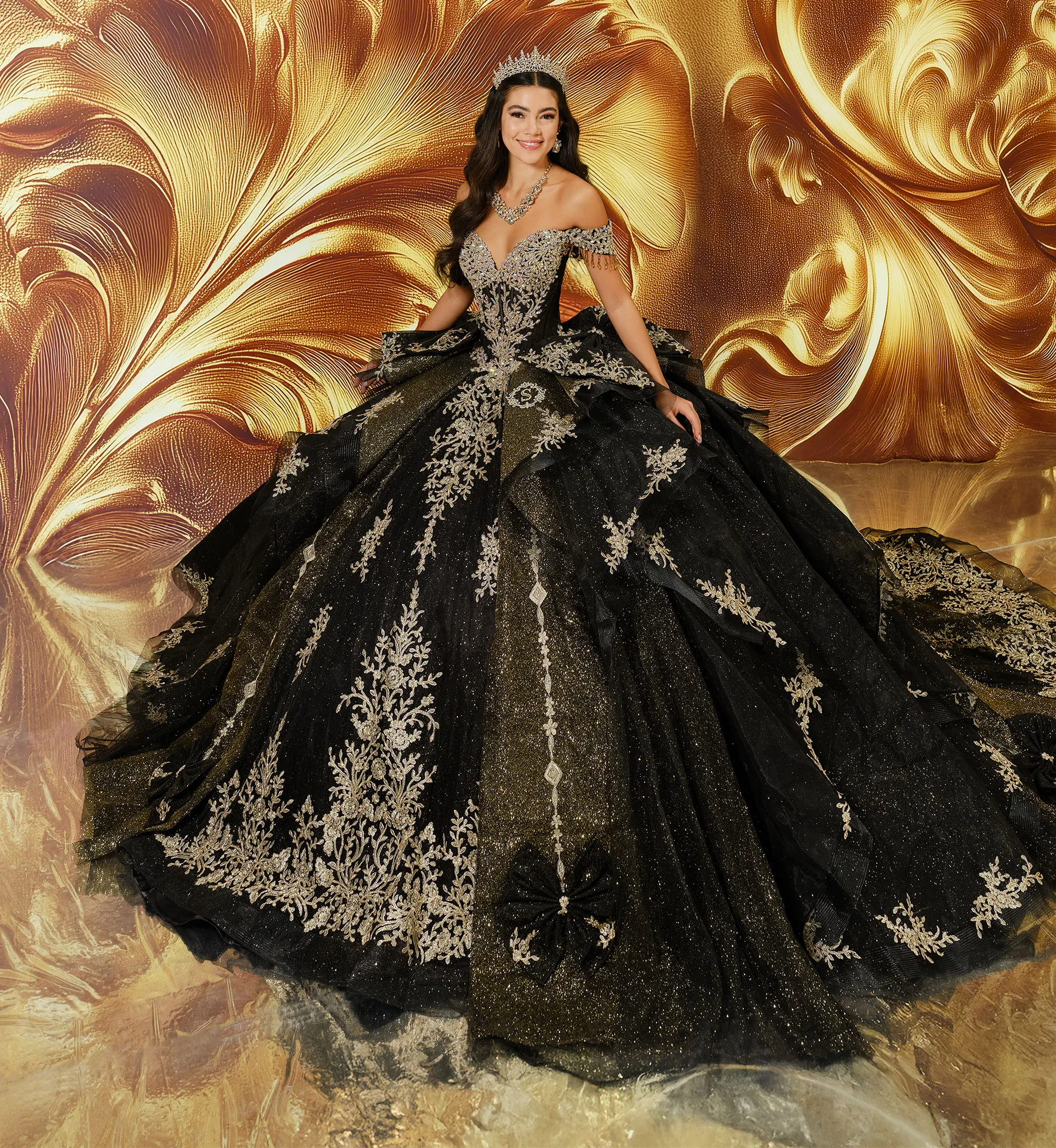 Black Quinceaera Dresses | Bridal Quince by Elodia
