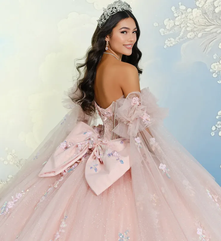 Princesa by Ariana Vara Style #PR30209 #3 Rose Quartz backface vertical cropped picture