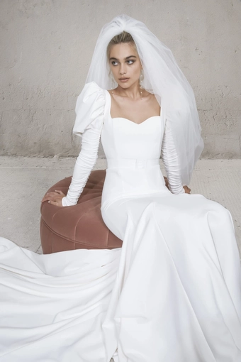 Vagabond Bridal Style #Millie Veil #3 frontface vertical cropped thumbnail