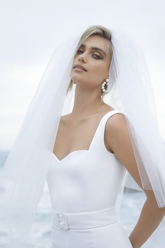 Vagabond Bridal Style #Millie Veil #11 frontface vertical cropped thumbnail