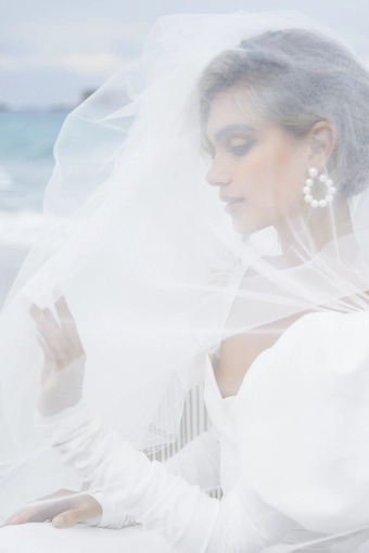 Vagabond Bridal Style #Millie Veil #7 frontface vertical cropped thumbnail