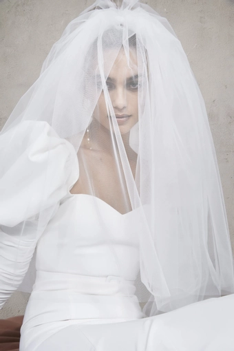 Vagabond Bridal Style #Millie Veil #5 frontface vertical cropped thumbnail