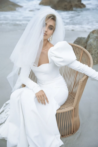 Vagabond Bridal Style #Millie Veil #10 frontface vertical cropped thumbnail