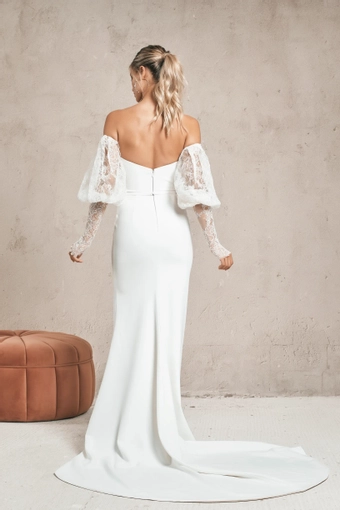 Vagabond Bridal Style #Lace Sleeves #1 default backface vertical thumbnail