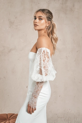 Vagabond Bridal Style #Lace Sleeves #4 vertical cropped thumbnail