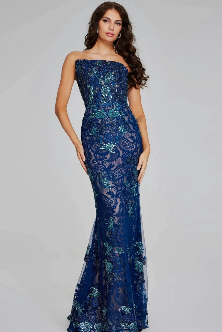Jovani Style #40847 #1 frontface vertical picture