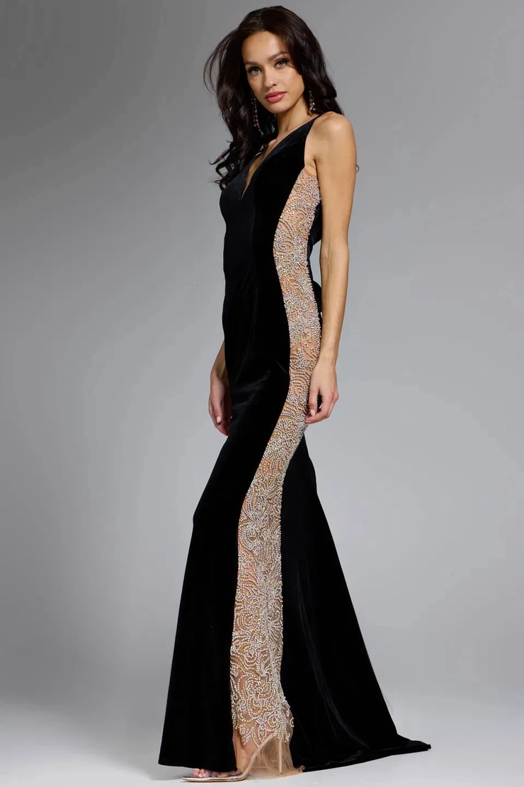 jovani black and gold dress Jovani 66305 Dress Sale main image 0