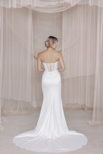 Vagabond Bridal Style #Zen Corset & Sol Skirt #3 default backface vertical thumbnail