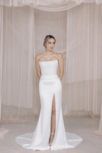 Vagabond Bridal Style #Zen Corset & Sol Skirt #0 default frontface vertical thumbnail