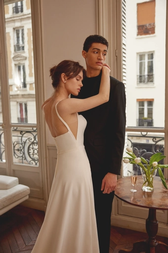 Justin Alexander Style #Beau #13 backface vertical cropped thumbnail