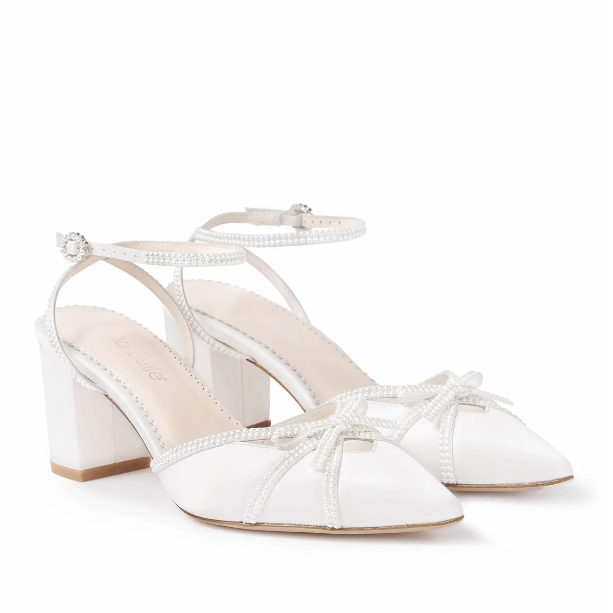 Bella Belle ビジュー装飾 ハイヒール USA 6 / EUR 36 Emma D'Orsay Wedding Shoes - Crystal High Heels For Brides