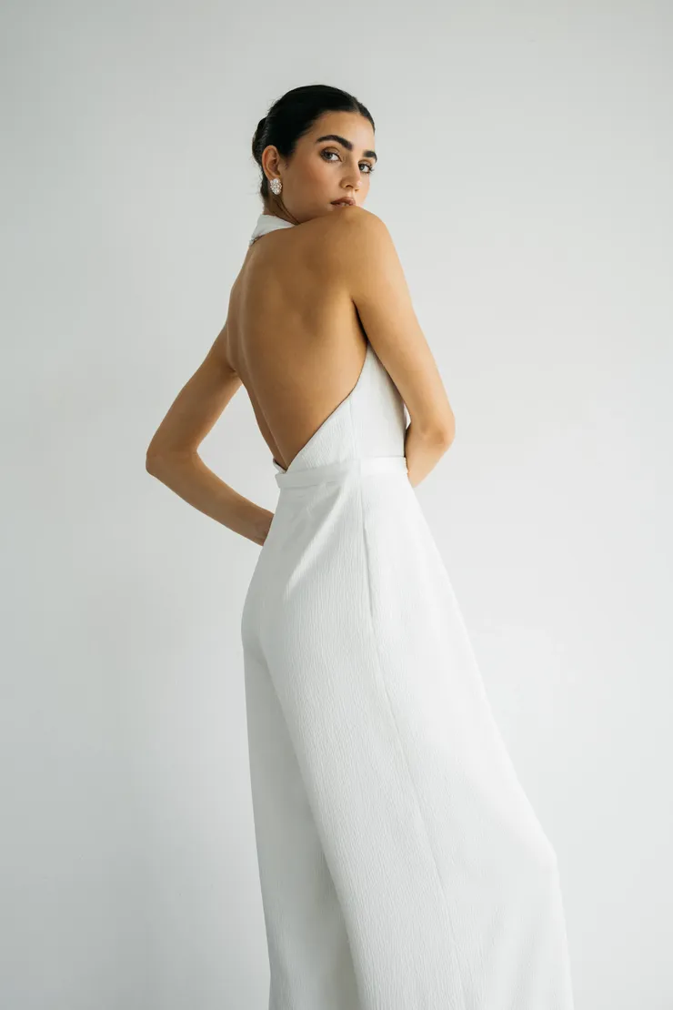 Jenny Yoo Lula Jumpsuit 12533 #22 backface vertical cropped picture