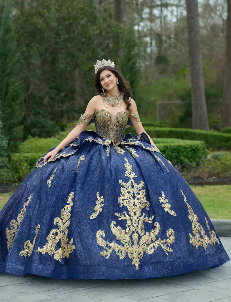 AmaBella Quinceanera Style #Q1050 #0 default frontface vertical picture