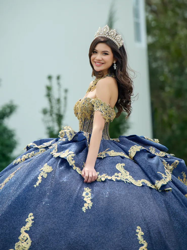 AmaBella Quinceanera Style #Q1050 #14 backface vertical cropped picture
