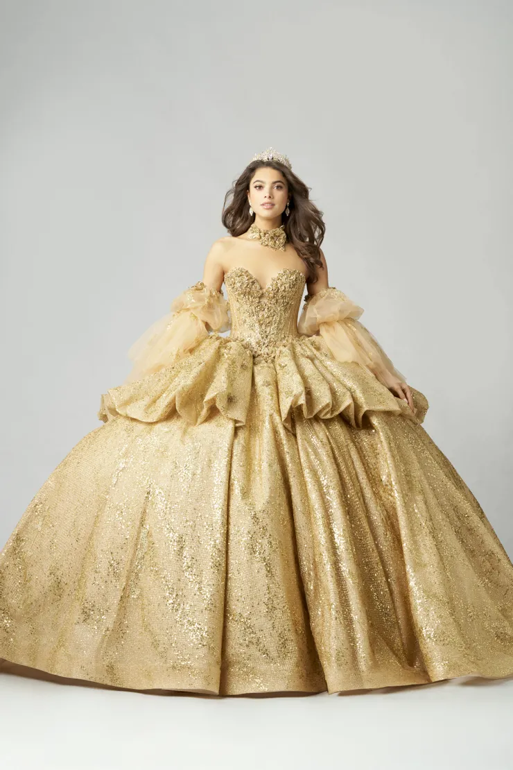 AmaBella Quinceanera Style #Q1051 #1 frontface vertical picture