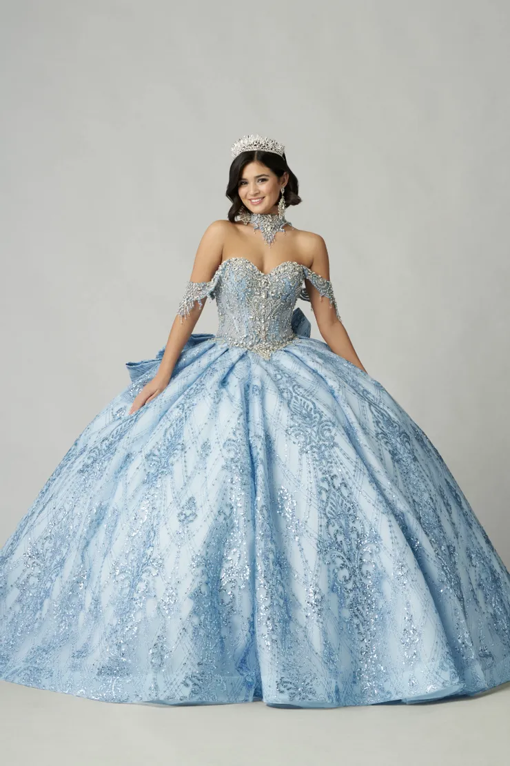 AmaBella Quinceanera Style #Q1052 #1 frontface vertical picture