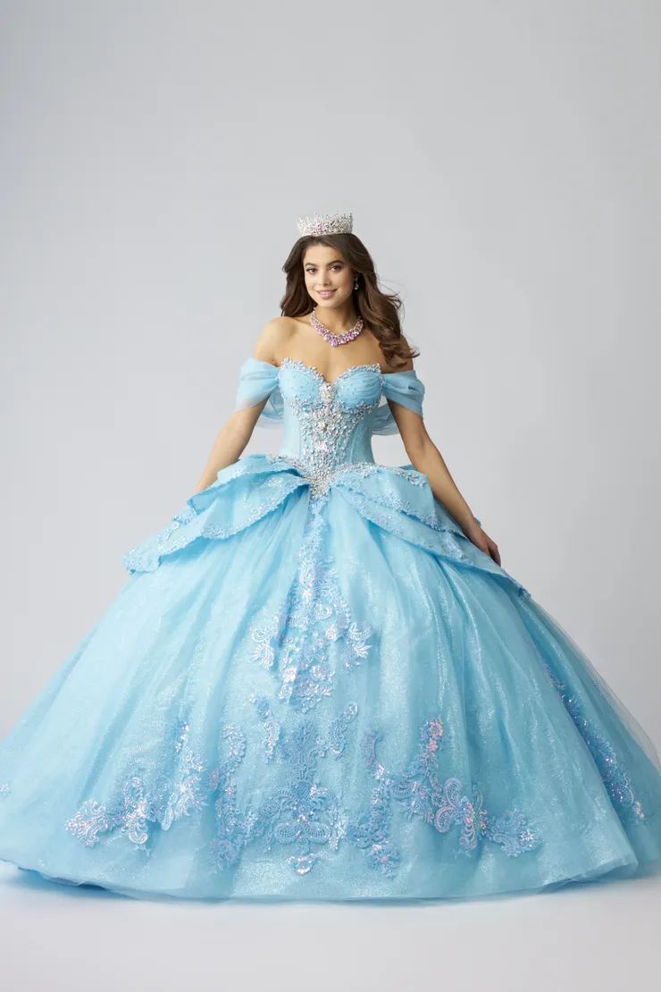AmaBella Quinceanera Style #Q1054 #1 frontface vertical picture