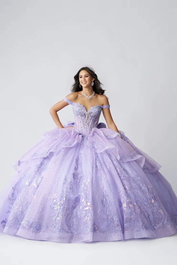 AmaBella Quinceanera Style #Q1055 #1 frontface vertical picture