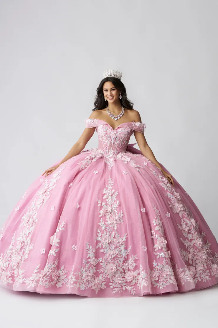 AmaBella Quinceanera Style #Q1056 #1 frontface vertical picture