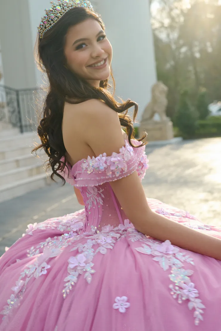 AmaBella Quinceanera Style #Q1056 #14 backface vertical cropped picture
