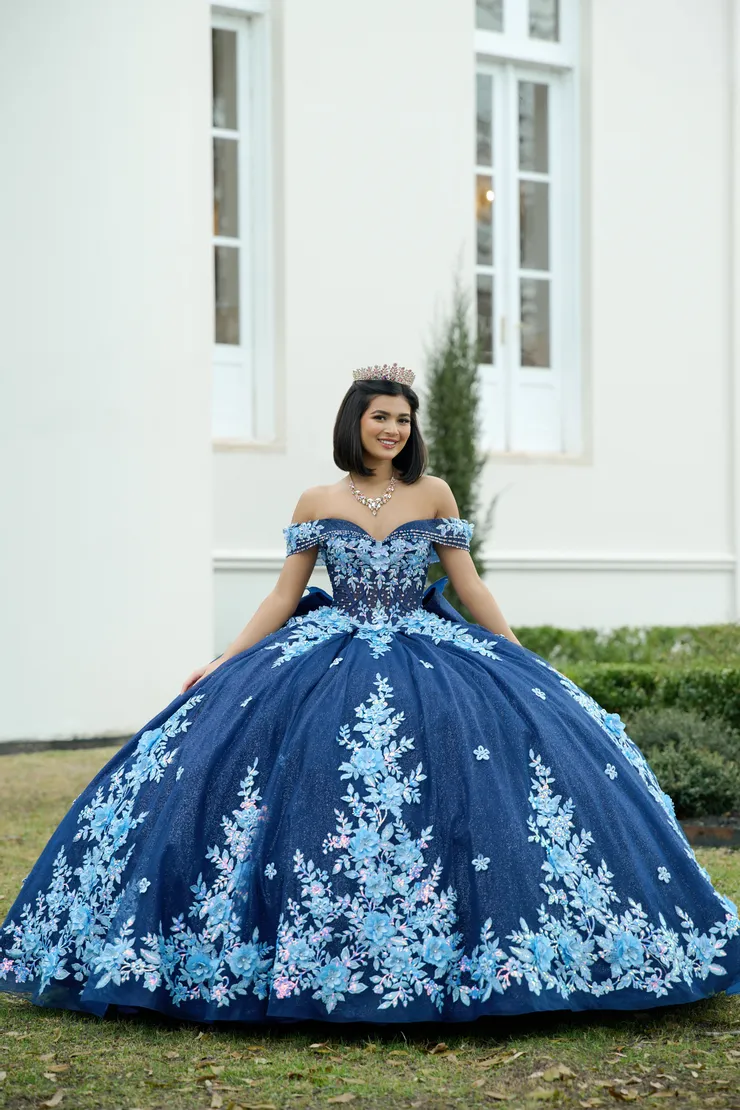 AmaBella Quinceanera Style #Q1056 #0 default frontface vertical picture