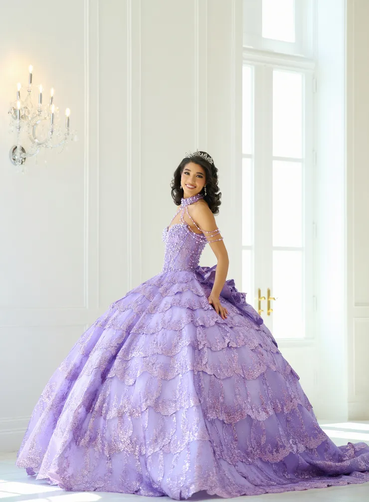 AmaBella Quinceanera Style #Q1061 #1 frontface vertical picture