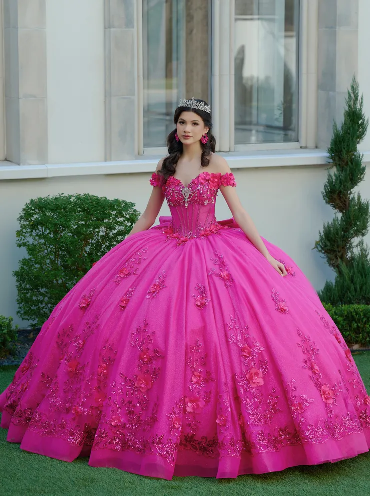 AmaBella Quinceanera Style #Q1063 #0 default frontface vertical picture