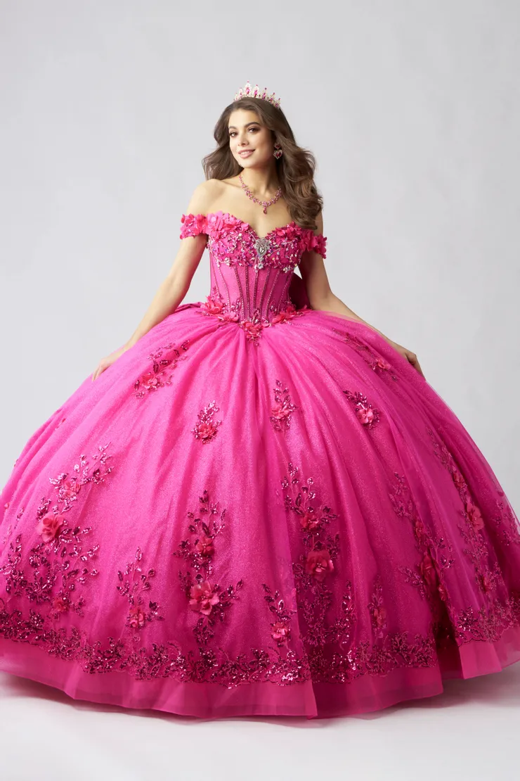 AmaBella Quinceanera Style #Q1063 #1 frontface vertical picture