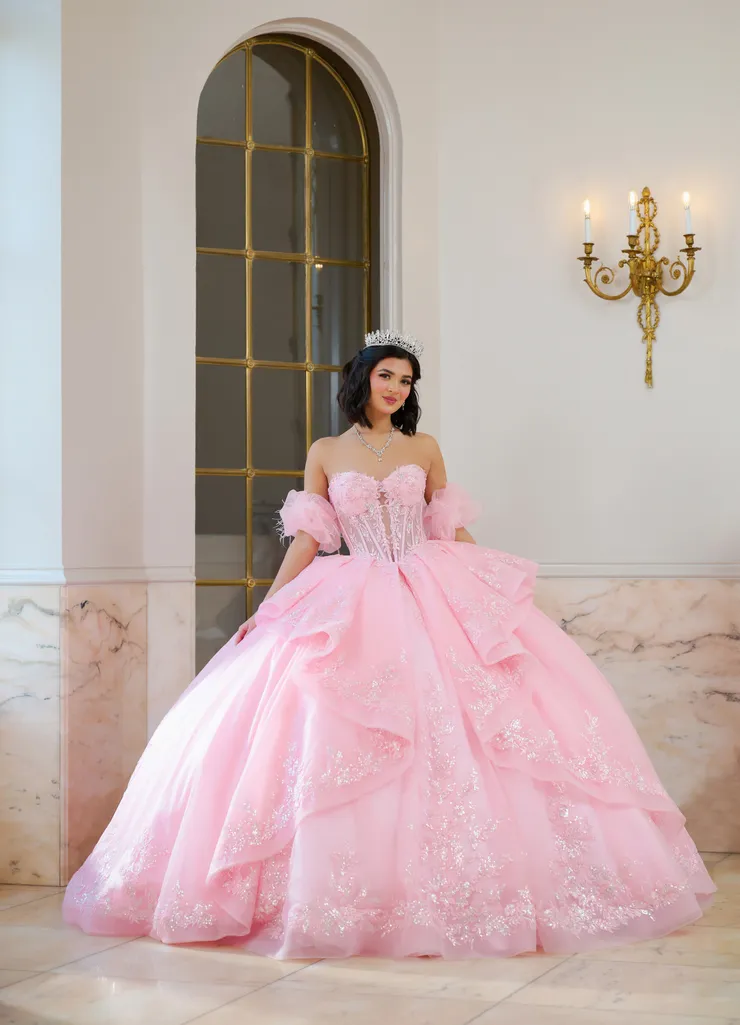 AmaBella Quinceanera Style #Q1064 #0 default frontface vertical picture