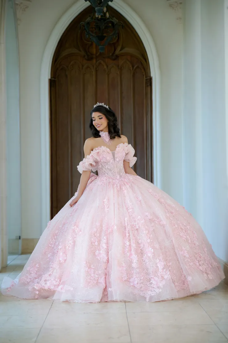 AmaBella Quinceanera Style #Q1065 #0 default frontface vertical picture