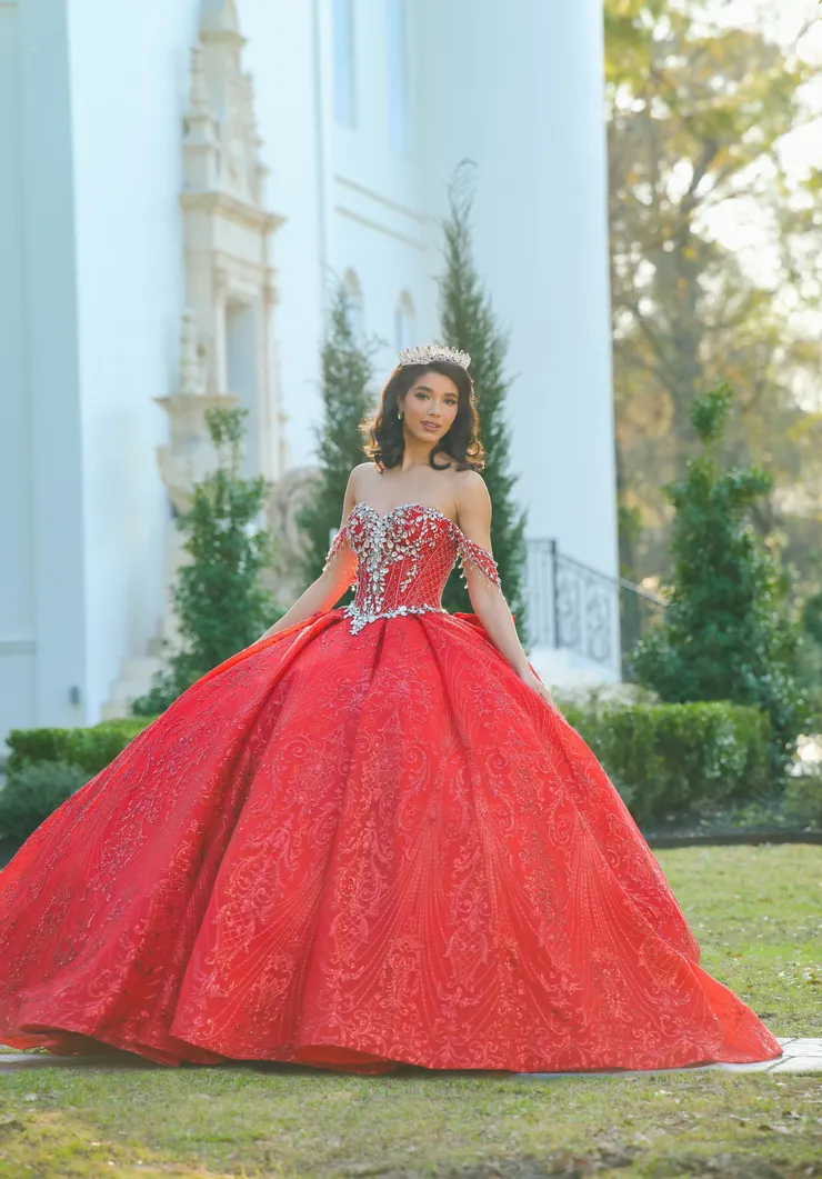AmaBella Quinceanera Style #Q1066 #0 default frontface vertical picture