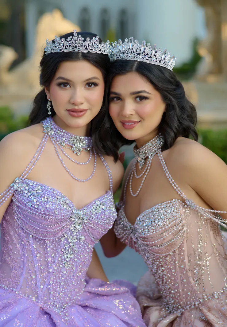 AmaBella Quinceanera Style #Q1067 #26 frontface vertical cropped picture