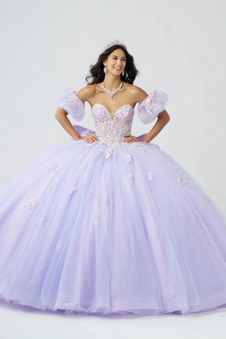 AmaBella Quinceanera Style #QA150 #0 default frontface vertical picture