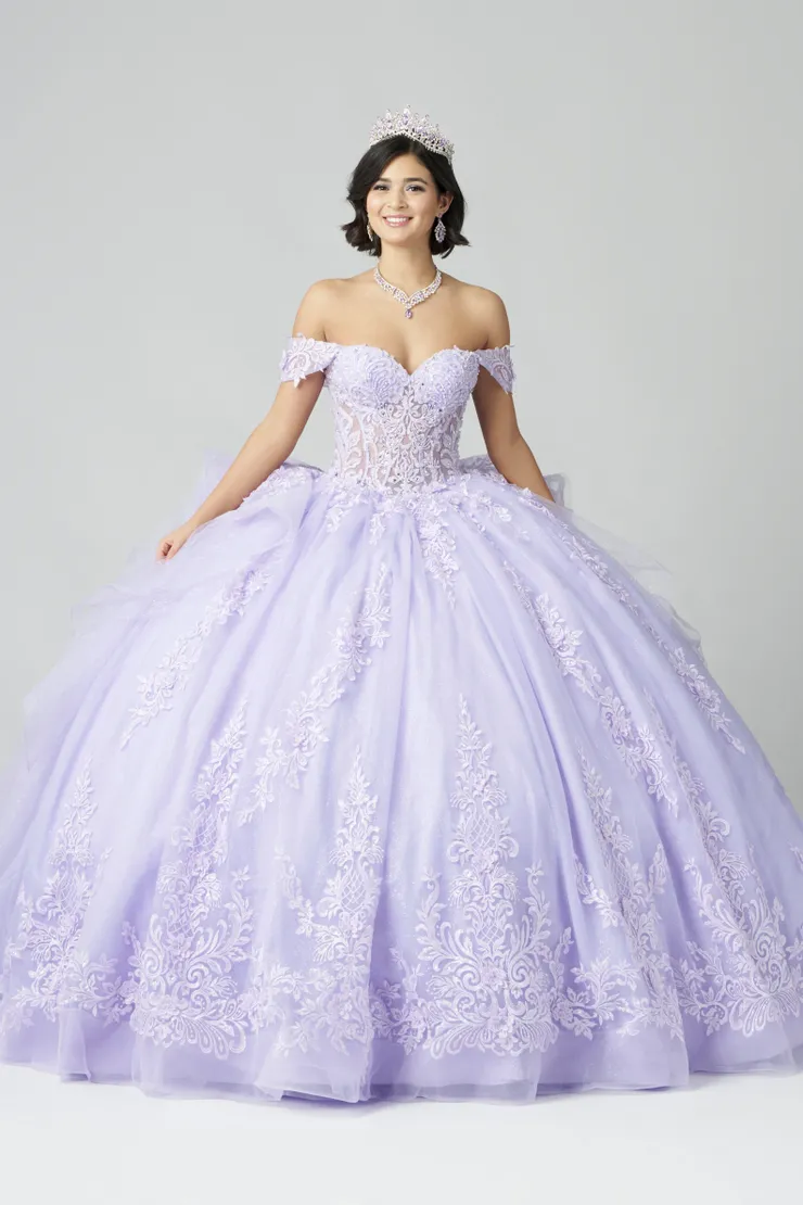 AmaBella Quinceanera Style #QA153 #1 frontface vertical picture