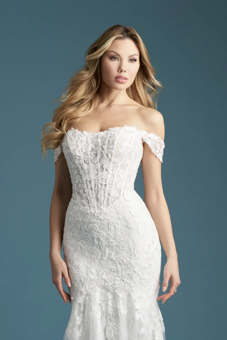 Allure Bridals A1351SL #3 frontface vertical cropped picture