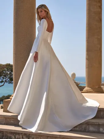 Pronovias Style #DRAVOR #2 backface vertical thumbnail
