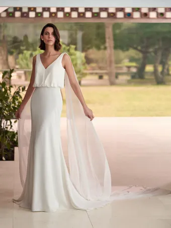 Pronovias Style #ELSPETH #0 default frontface vertical thumbnail
