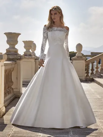 Pronovias Style #GLENA #0 default frontface vertical thumbnail