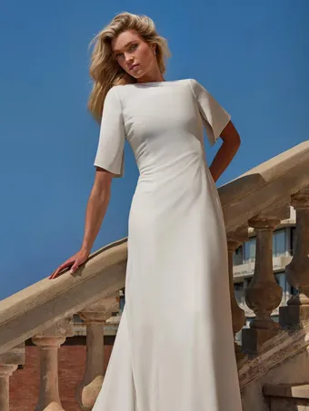 Pronovias Style #LINIS #0 default frontface vertical cropped thumbnail