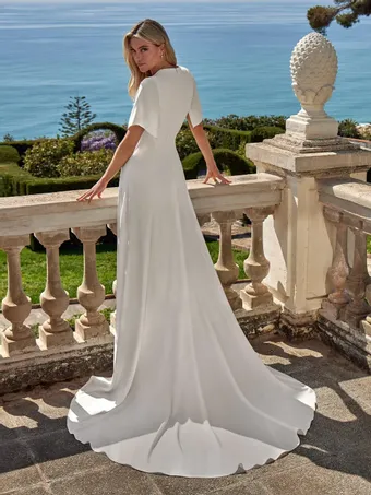 Pronovias Style #LINIS #1 default backface vertical thumbnail