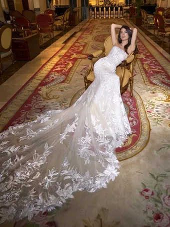Pronovias Privee Style #HIREMY #1 frontface vertical thumbnail