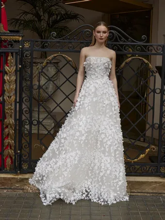 Pronovias Privee Style #HYLLIS #0 default frontface vertical thumbnail