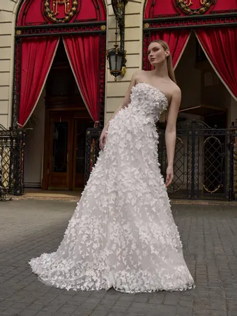Pronovias Privee Style #HYLLIS #1 frontface vertical thumbnail