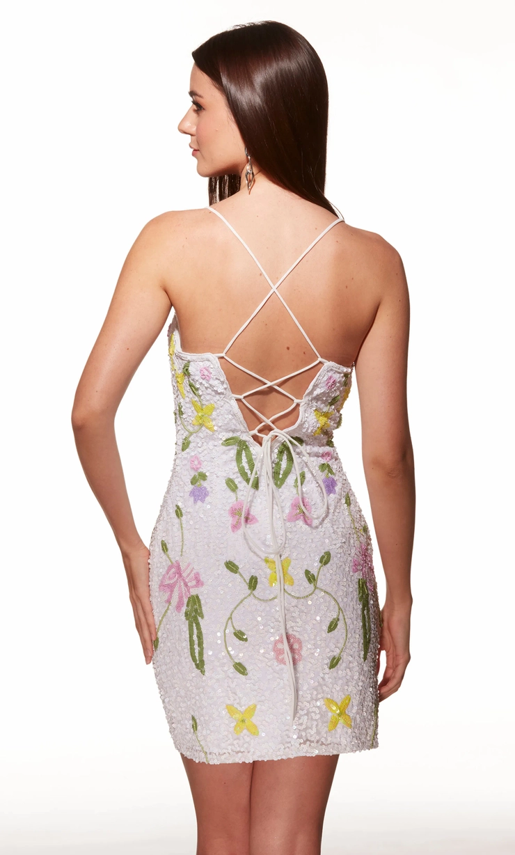 Alyce Paris Style #40061 #4 Ivory/Multi backface vertical picture