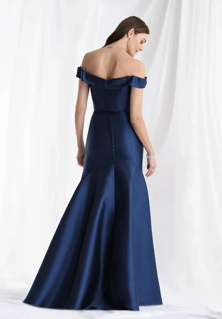 MGNY Style #73150 #1 Mia Navy backface vertical picture