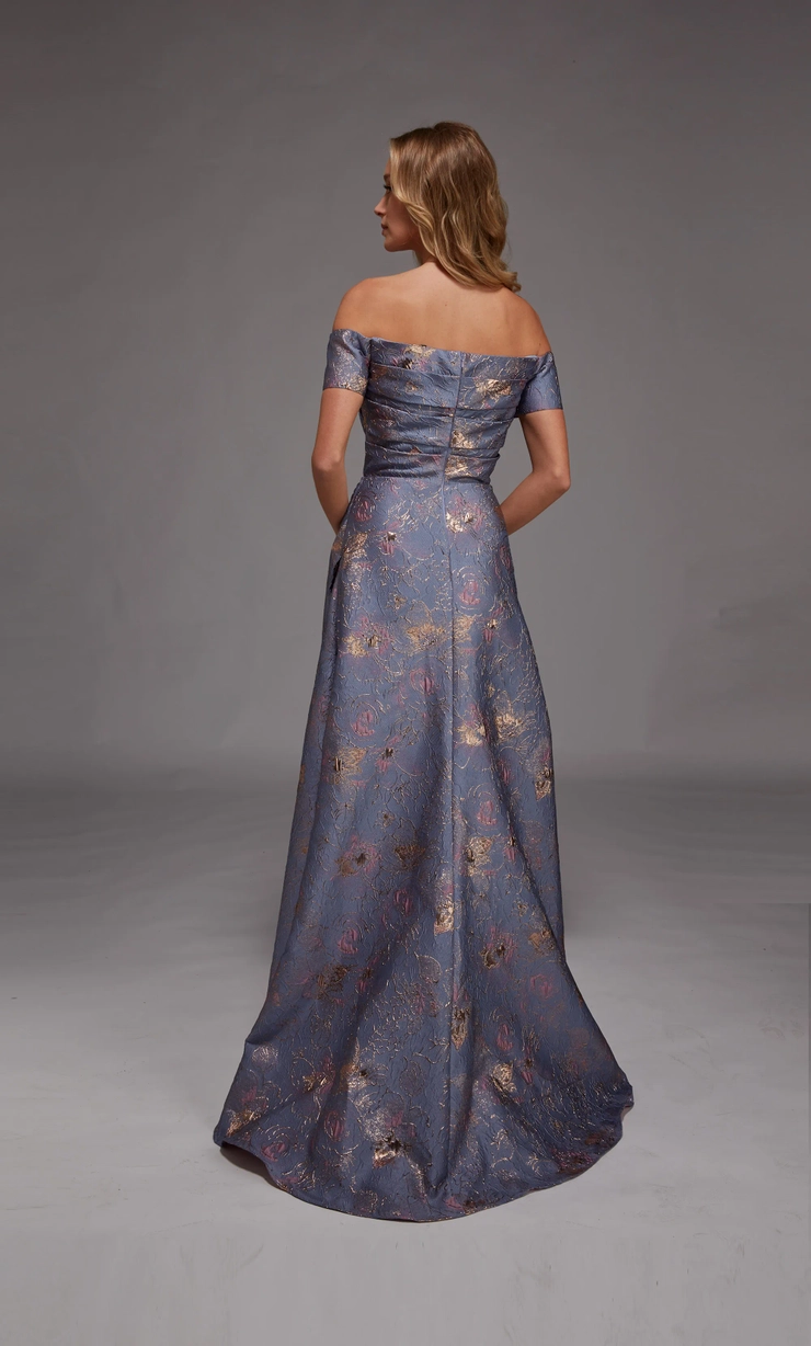 Alyce Paris Style #27828 #3 default Lavender Violet backface vertical picture